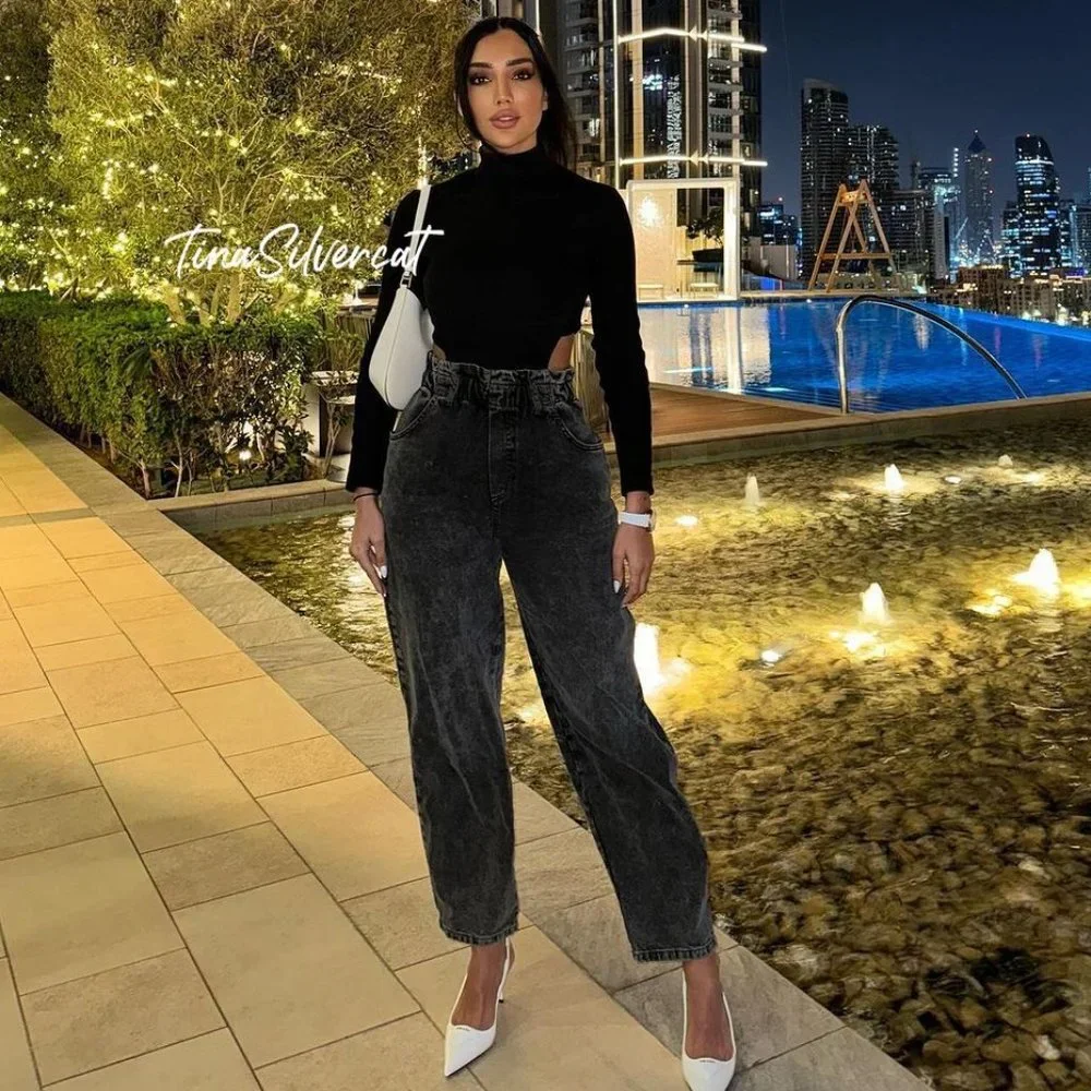 BLOGGER'S FAVE! Zara Contrasting Denim Jumpsuit NWT
